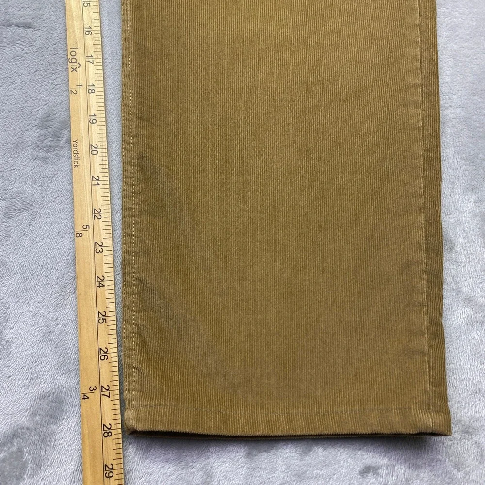 Lands End Mens 40 Traditional Fit Corduroy Pants Tan Brown Straight Leg‎ Preppy